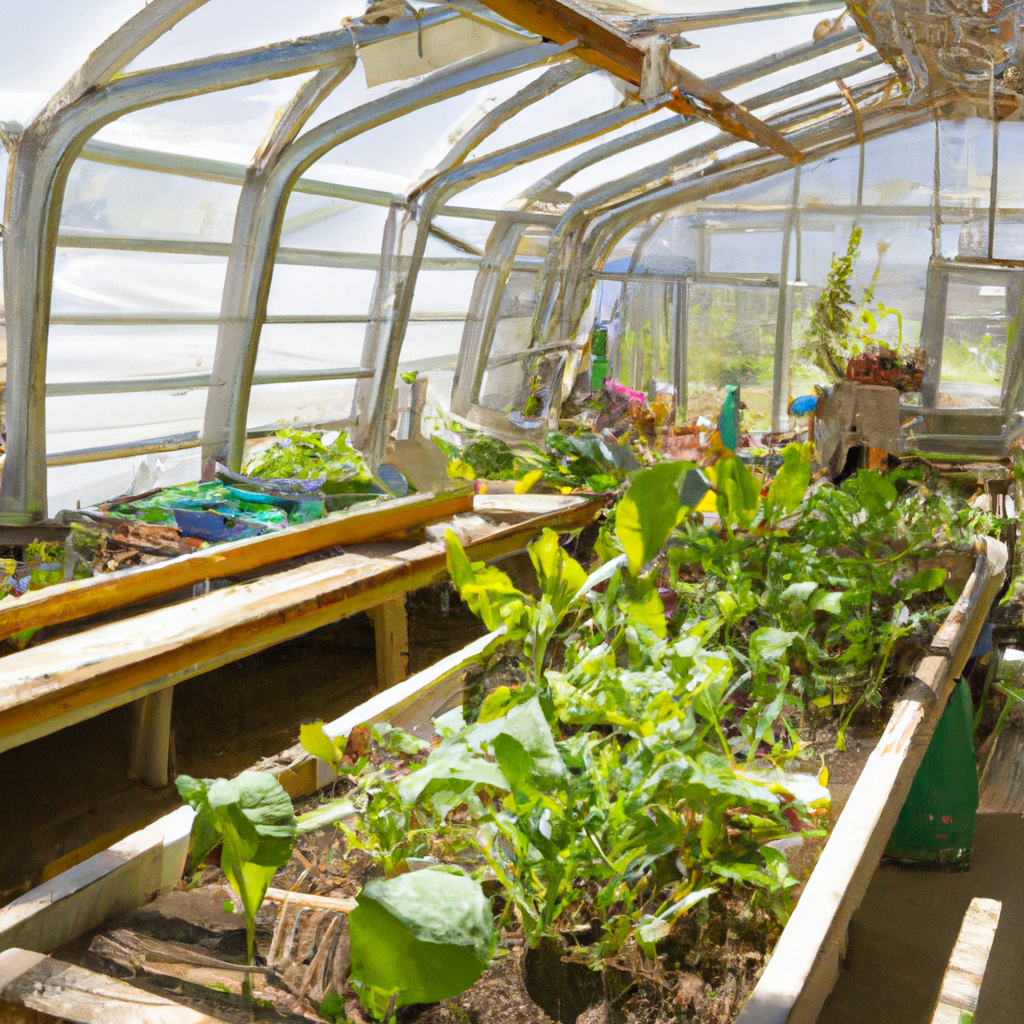 growing plants in raised bed sunshine greenhouse kits