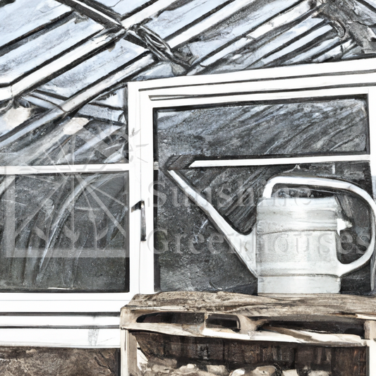 water in the greenhouse