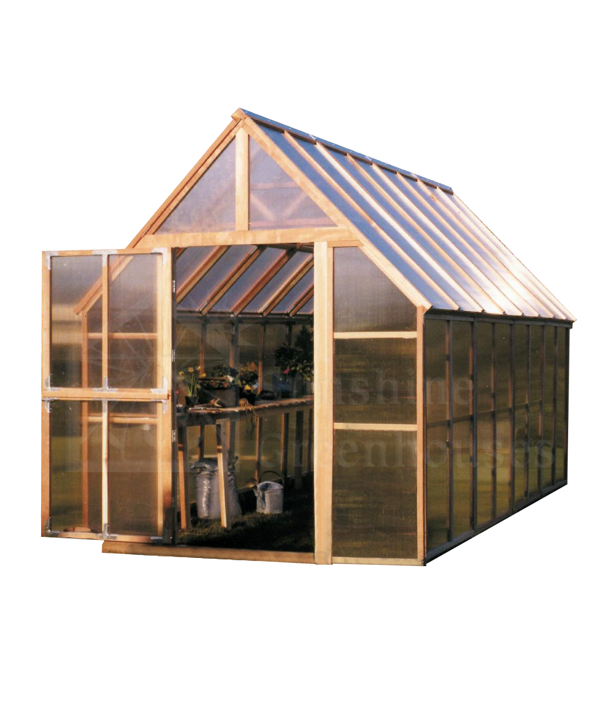 Mt. Rainier 8' x 16' Greenhouse Kit