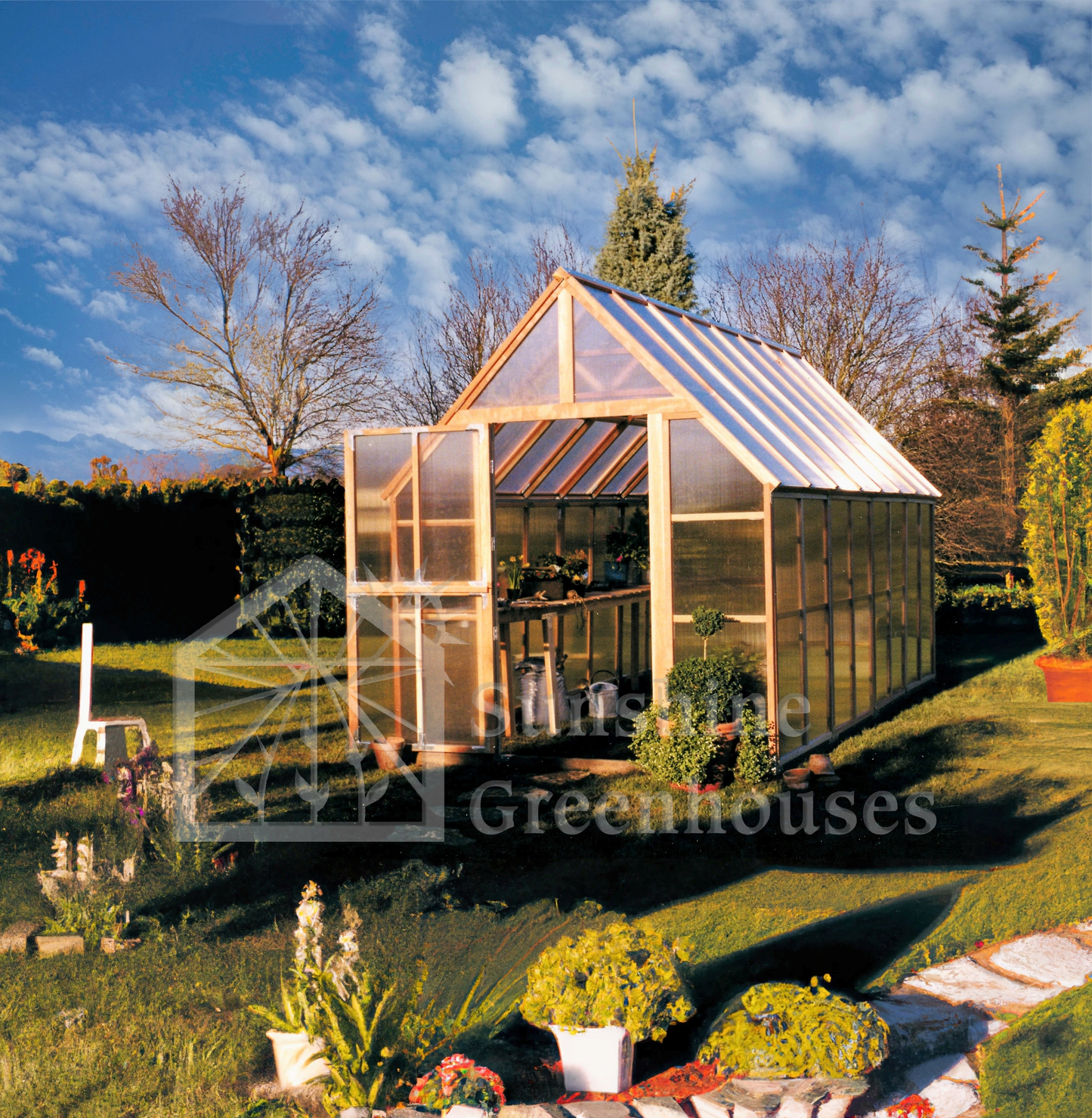 Mt. Rainier 8' x 16' Greenhouse Kit