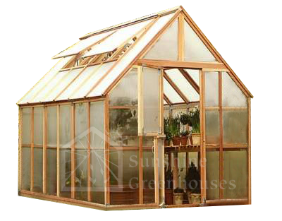 Mt. Rainier 8' x 12' Greenhouse Kit