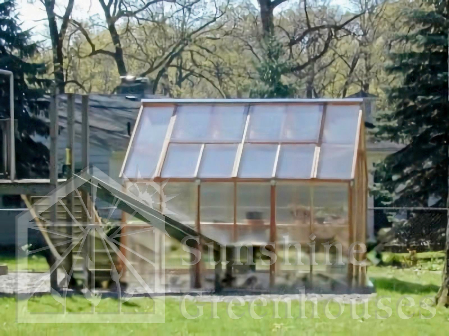 Mt. Rainier 8' x 12' Greenhouse Kit