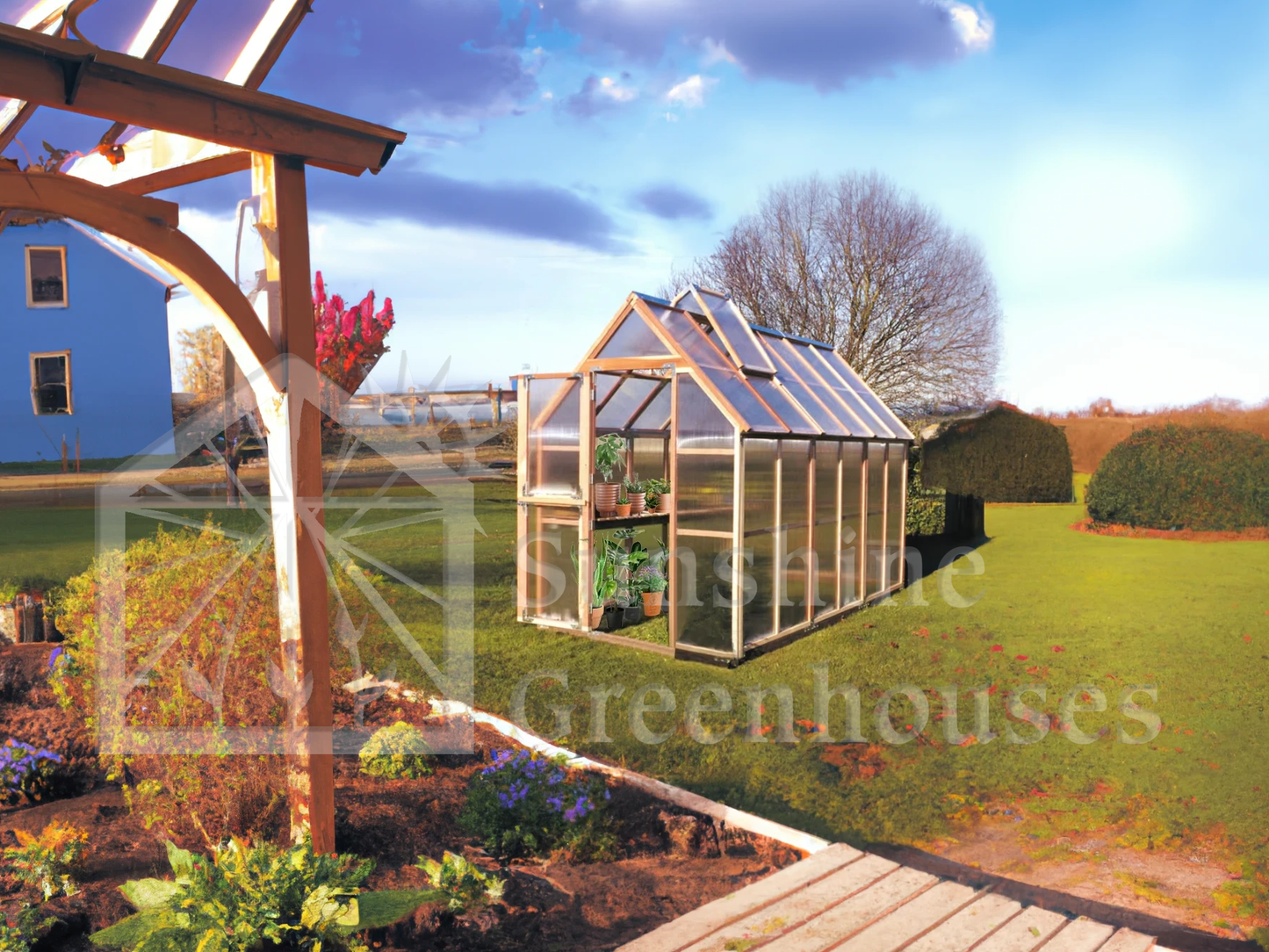 Mt. Hood 6' x 12' Greenhouse Kit