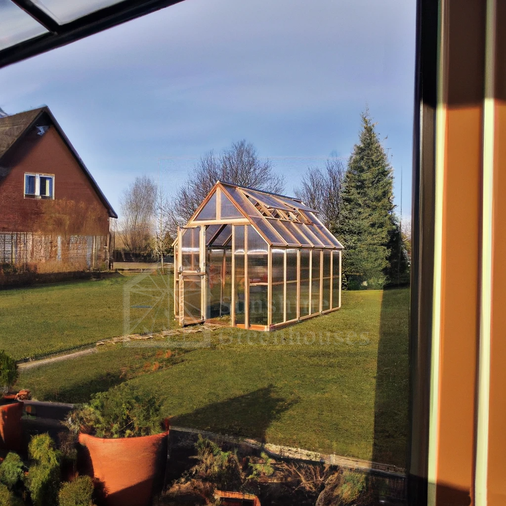 Mt. Rainier 8' x 12' Greenhouse Kit