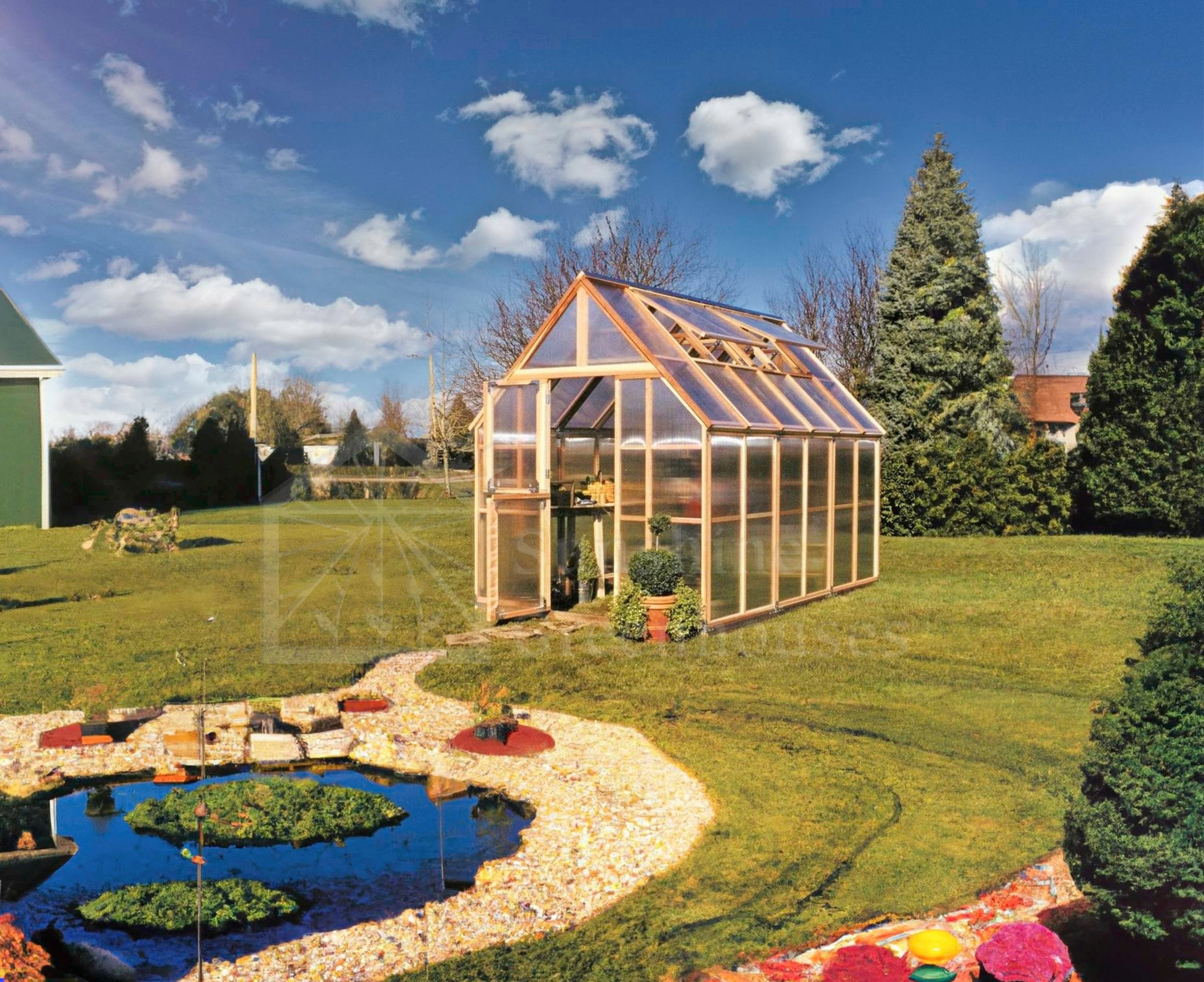 Mt. Rainier 8' x 12' Greenhouse Kit