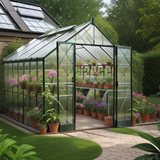 Greenhouse plants don't require as much water as outdoor garden plants.