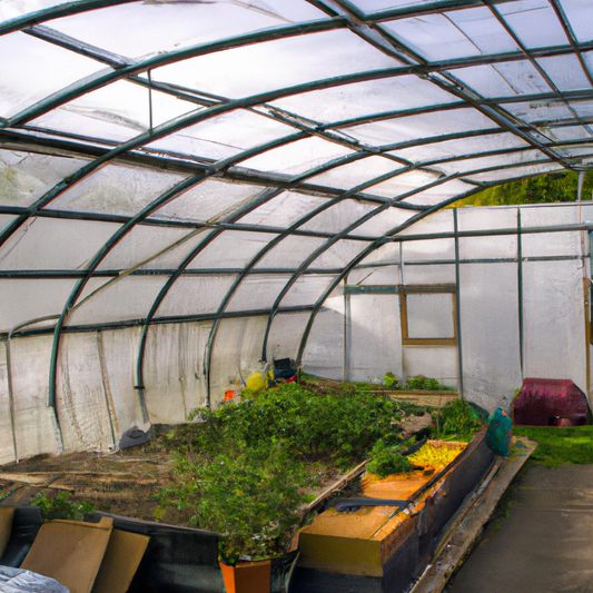 growing in the greenhouse