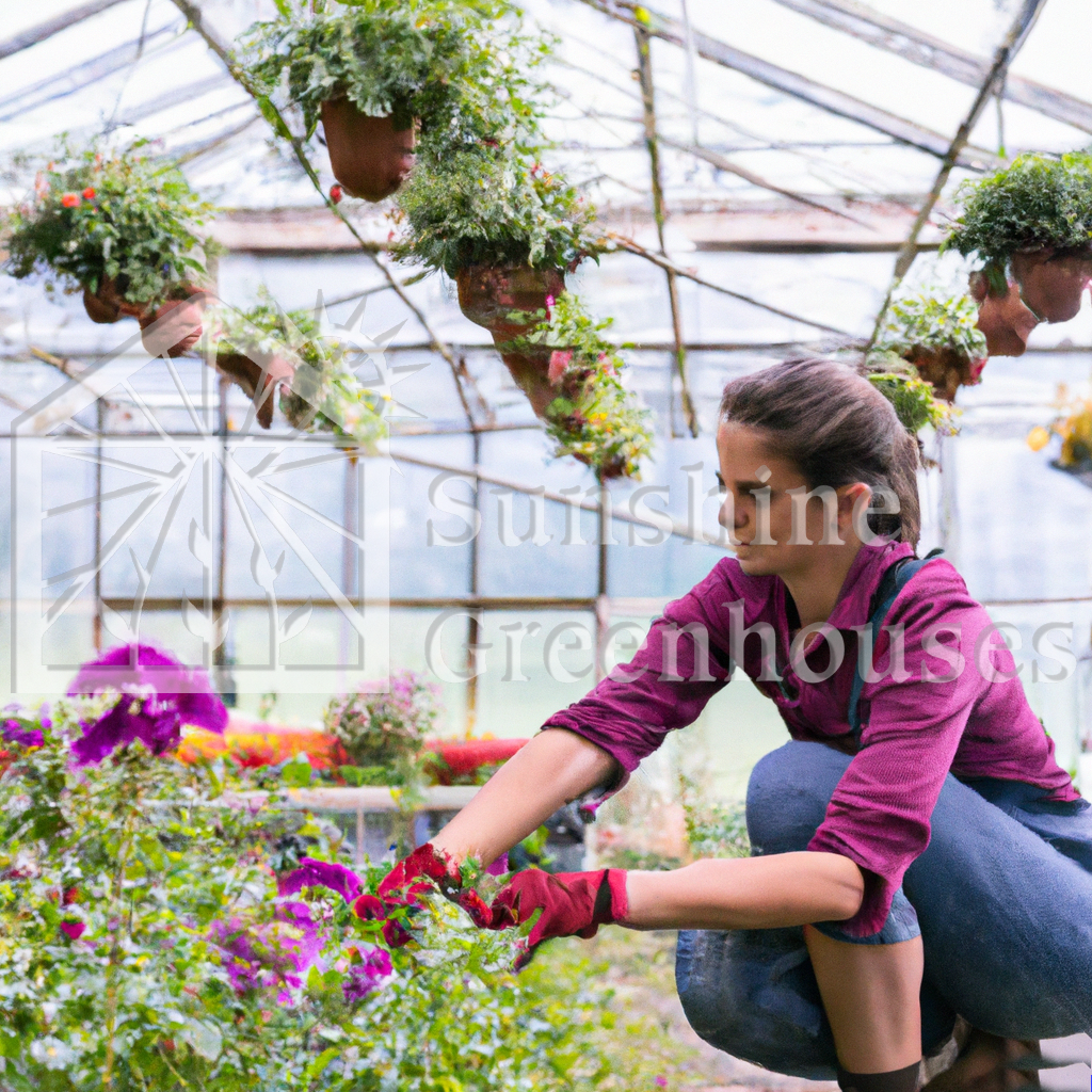 gardening in your greenhouse