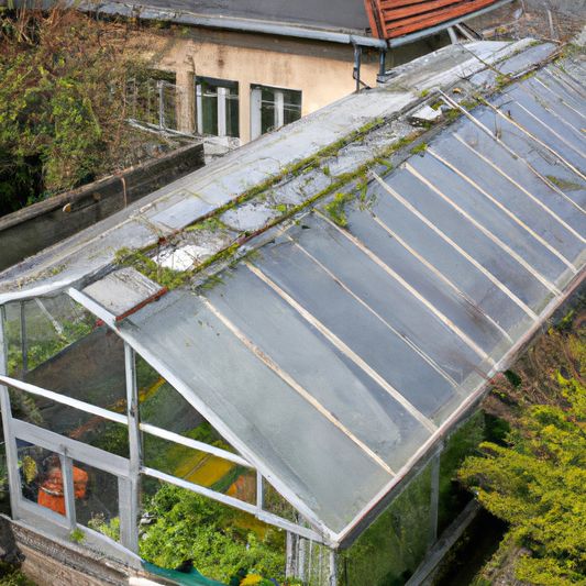 Some commercial and apartment buildings now have a roof top greenhouse
