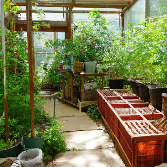 Including storage space in your greenhouse