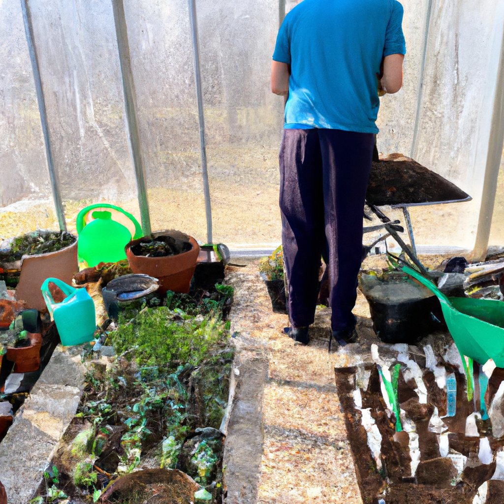 Transplanting plants into your greenhouse