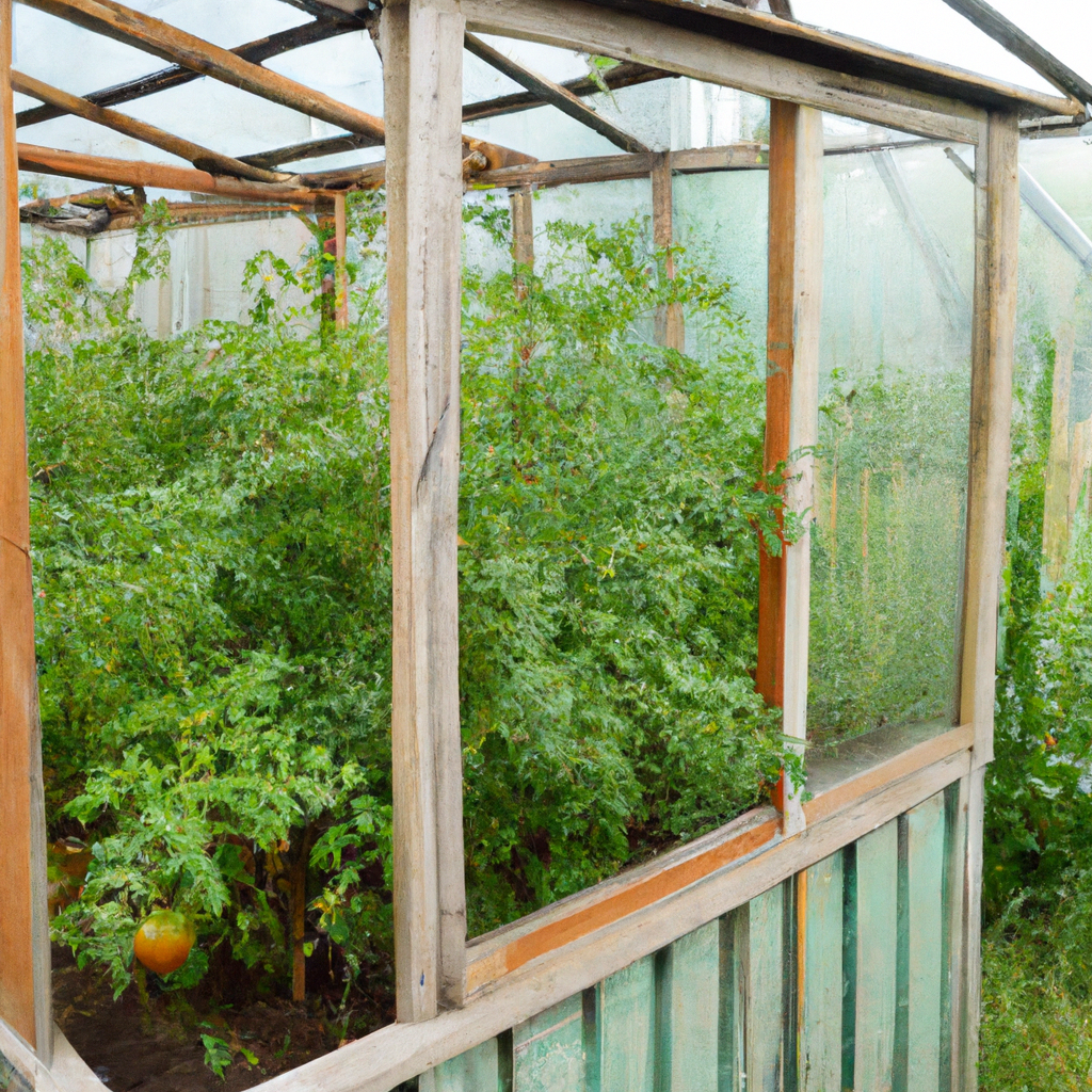 Insure proper spacing among your greenhouse plants