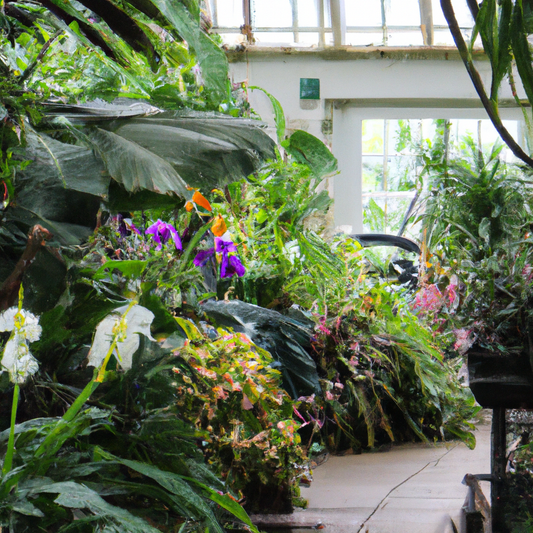 Growing flowers and tropical plants year-round in your Greenhouse