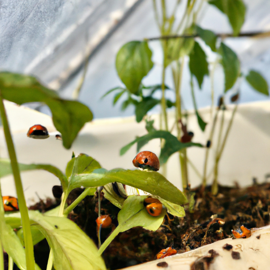 Beneficial insects inside your greenhouse