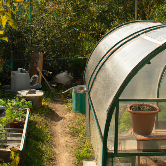 Don't forget access to water and power for your new greenhouse