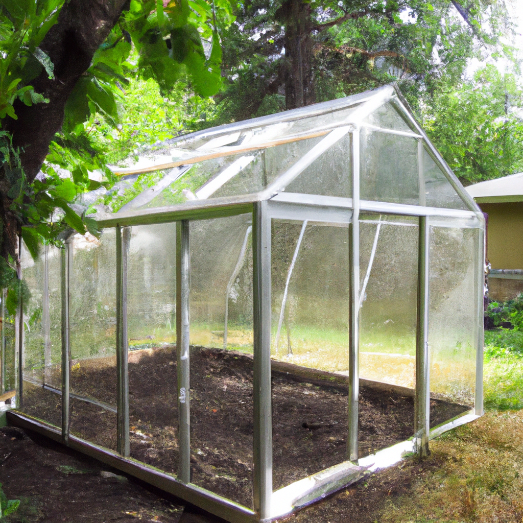 How shade trees impact your greenhouse and backyard
