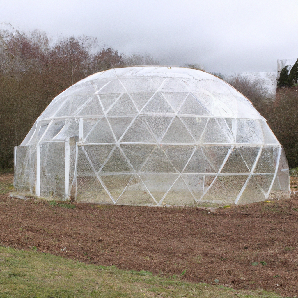 Geodesic Dome Shaped Greenhouses
