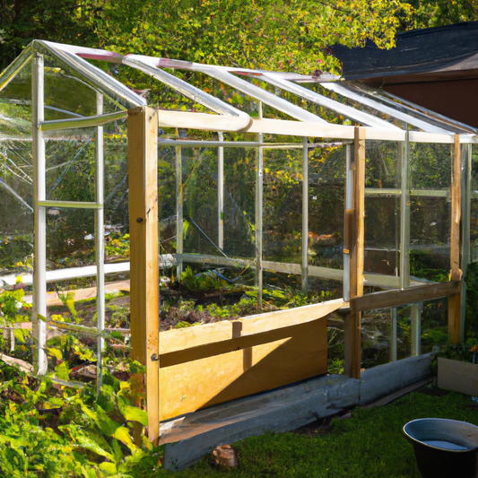 Remodeling an older backyard hobby greenhouse