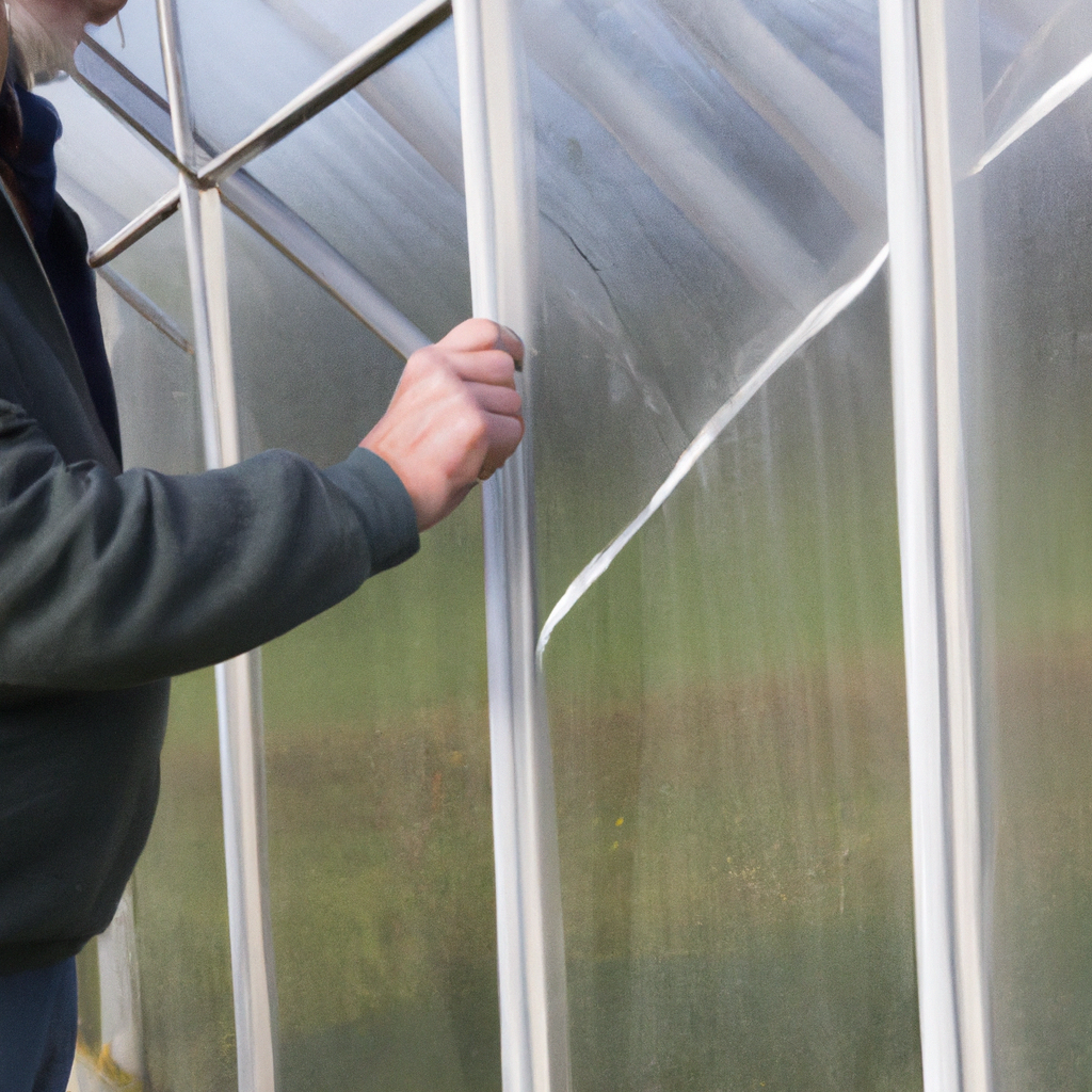 The importance of sealing any openings between your greenhouse panels