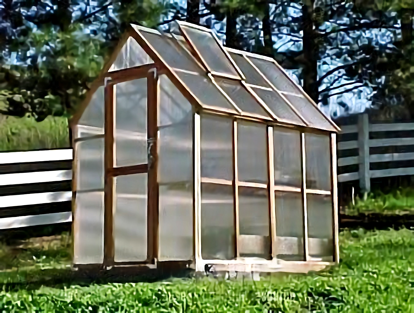 Mt. Hood 6' x 8' Greenhouse Kit