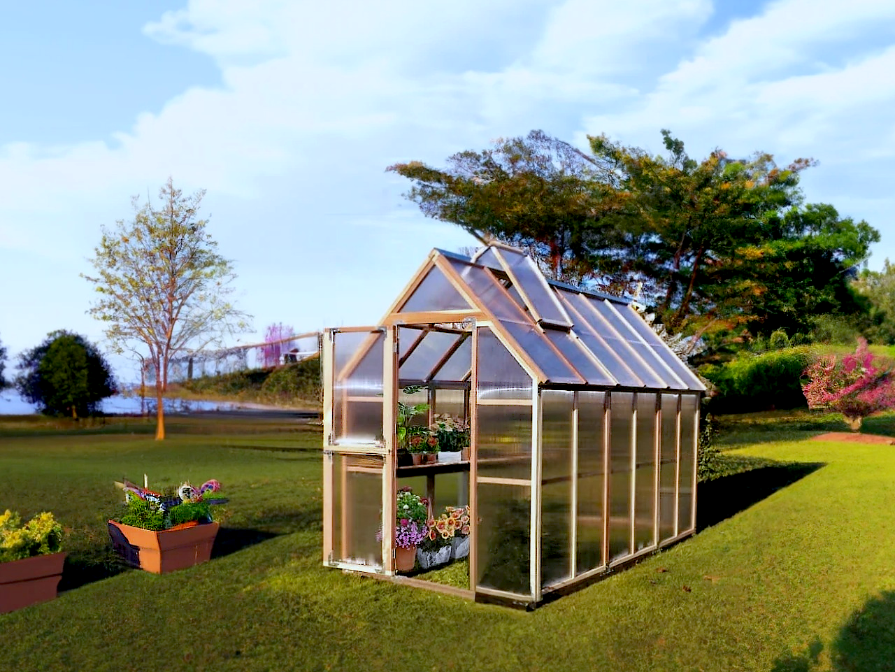 Mt. Hood 6' x 12' Greenhouse Kit