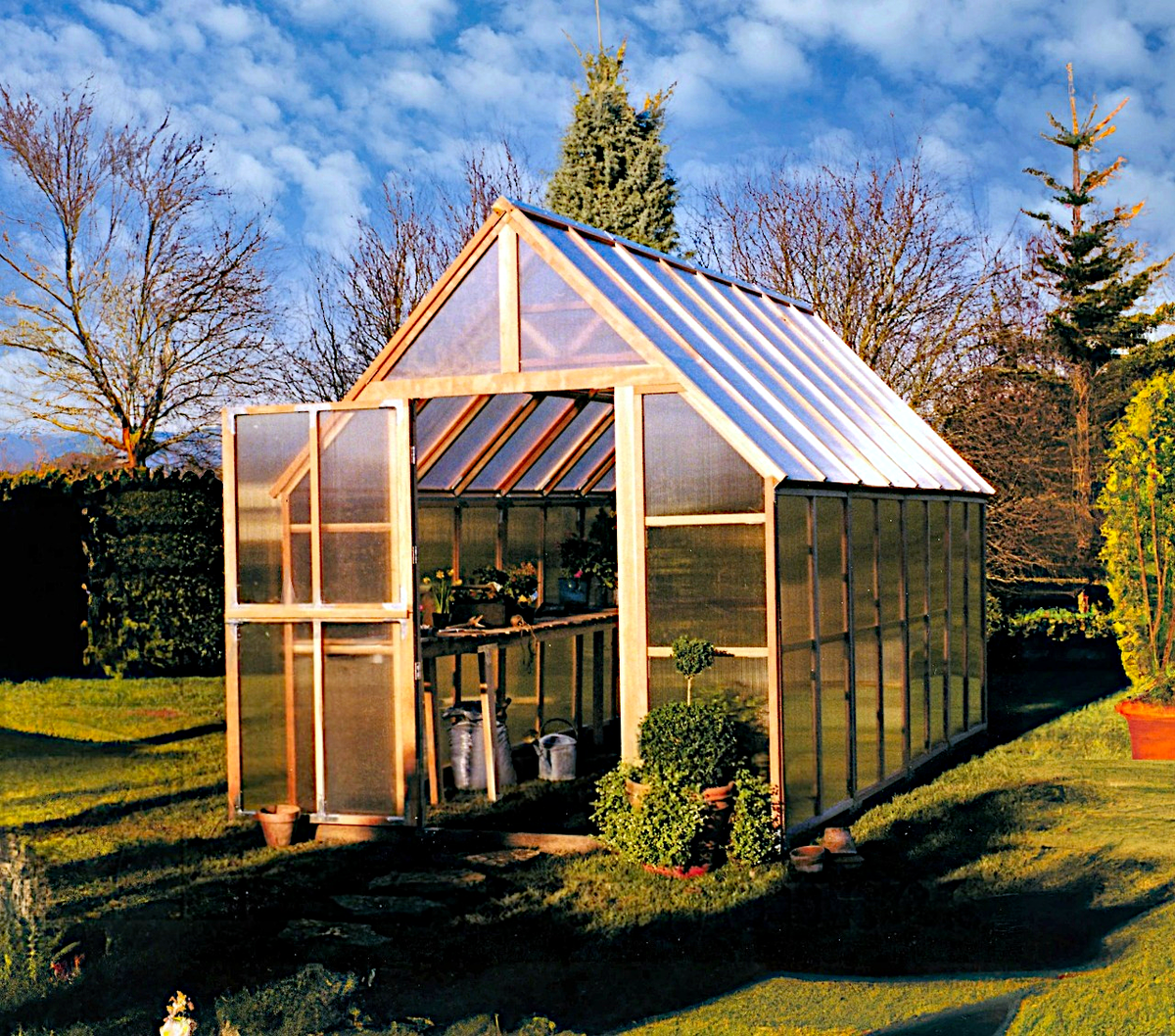 Mt. Rainier 8' x 16' Greenhouse Kit
