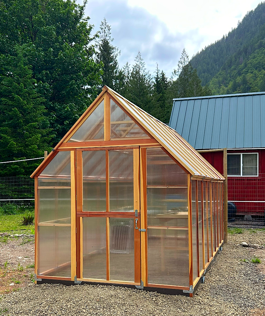 Mt. Rainier 8' x 16' Greenhouse Kit