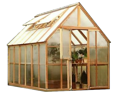 Mt. Rainier 8' x 12' Greenhouse Kit