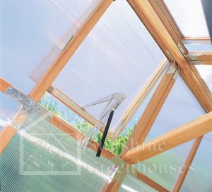 sunshine greenhouse automatic roof vent