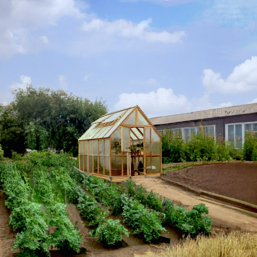 Mt. Rainier 8' x 12' Greenhouse Kit