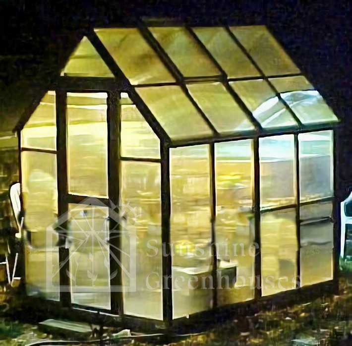 Sunshine Greenhouse Kits American made redwood greenhouses