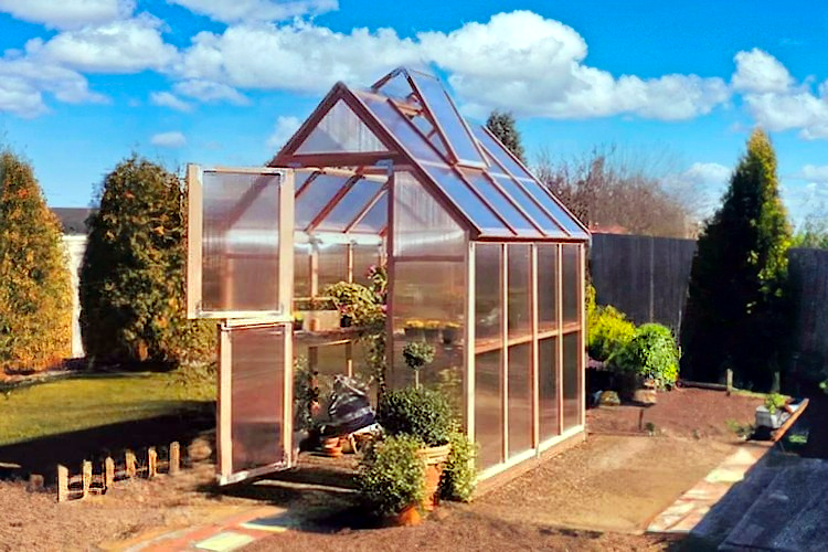Mt. Hood 6' x 8' Greenhouse Kit
