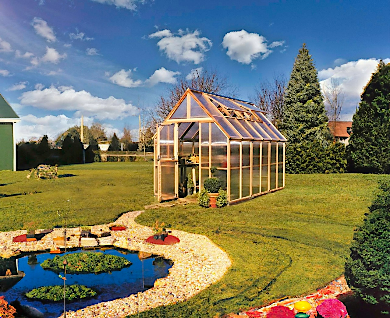 Mt. Rainier 8' x 12' Greenhouse Kit