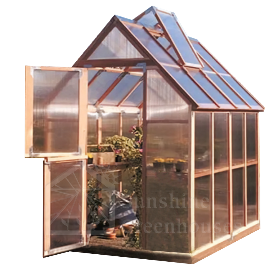 6' Wide Mt. Hood Greenhouses SunshineGreenhouse